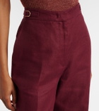 Gabriela Hearst Vesta linen flared pants