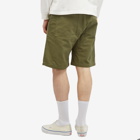 Service Works Men's Classic Canvas Chef Shorts in Olive