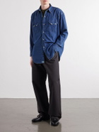 OrSlow - Western Denim Shirt - Blue