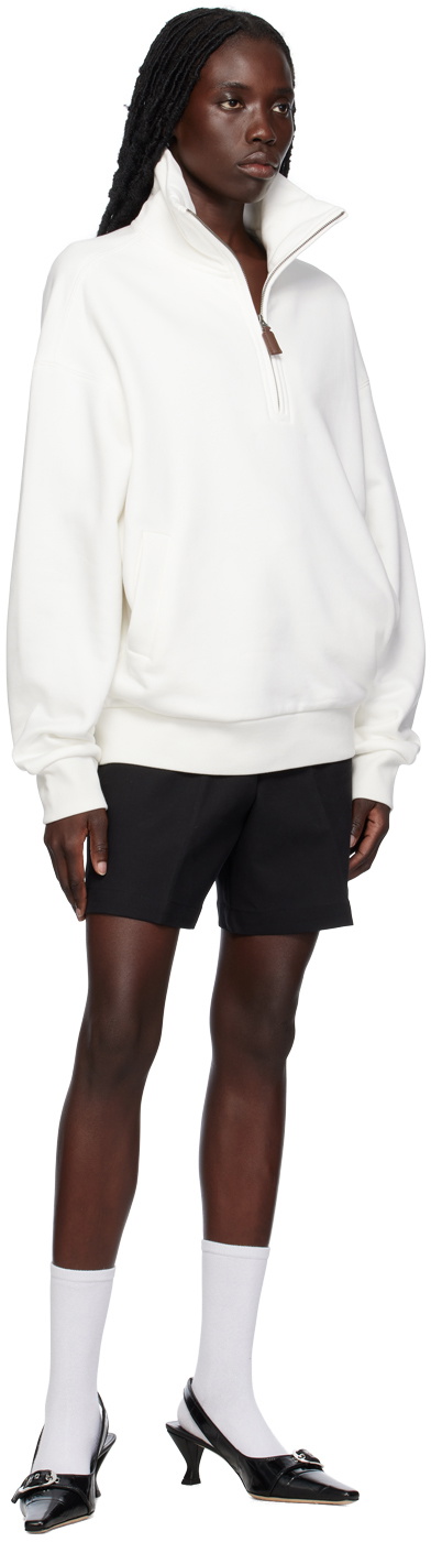 Fax Copy Express SSENSE Exclusive White Sweater