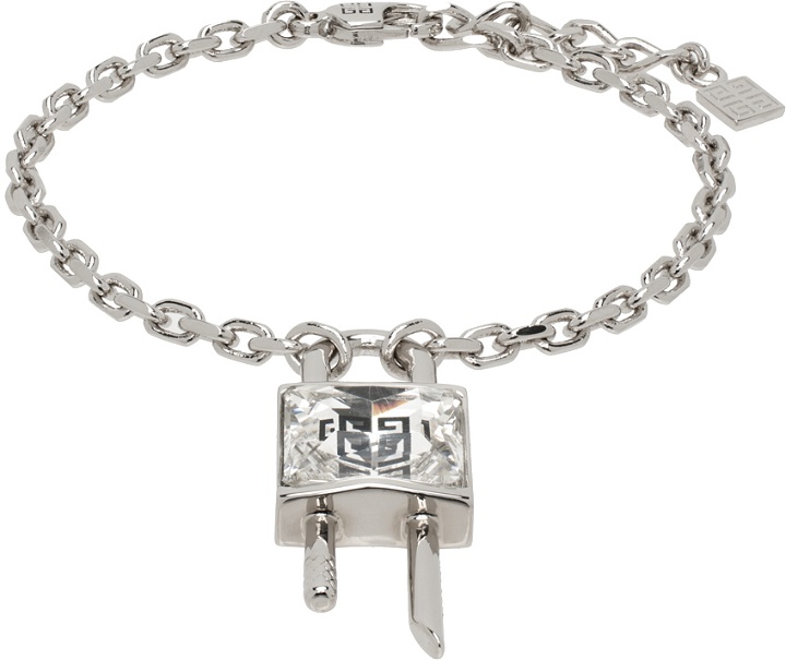 Photo: Givenchy Silver Mini Lock Bracelet