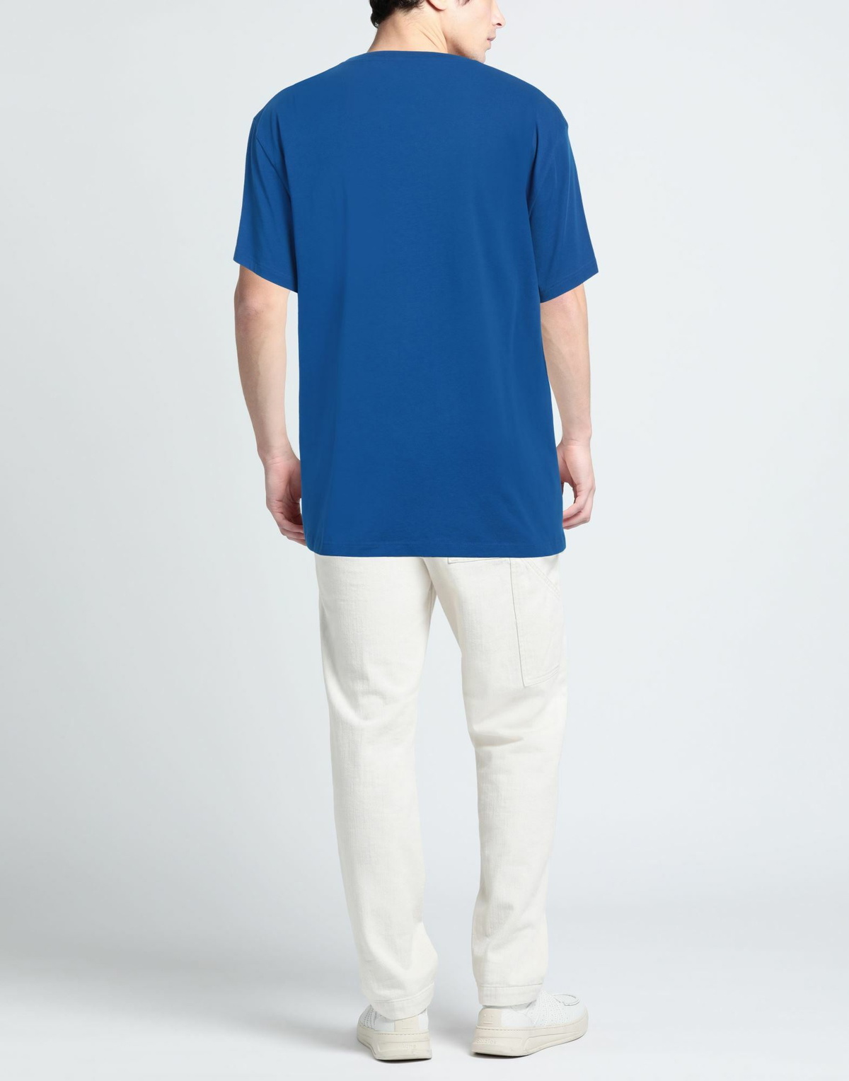 Mcqueen Mens T-shirt Bright in Blue