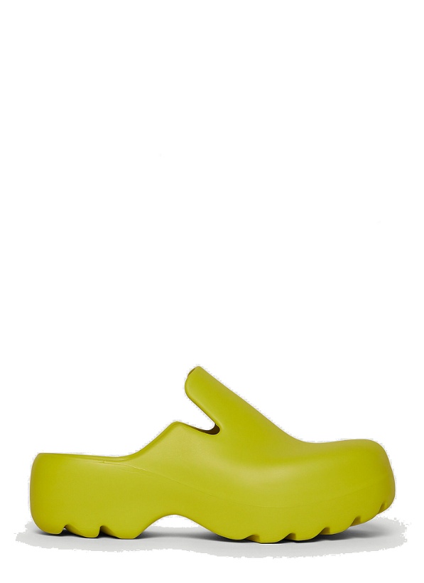 Photo: Rubber Flash Clogs in Green