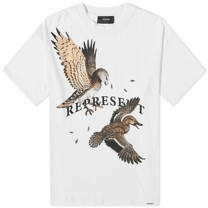 Photo: Represent Men's Birds Of Prey T-Shirt in White