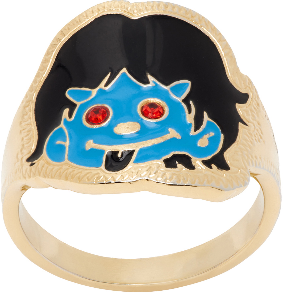 Chopova Lowena Gold Devil Ring