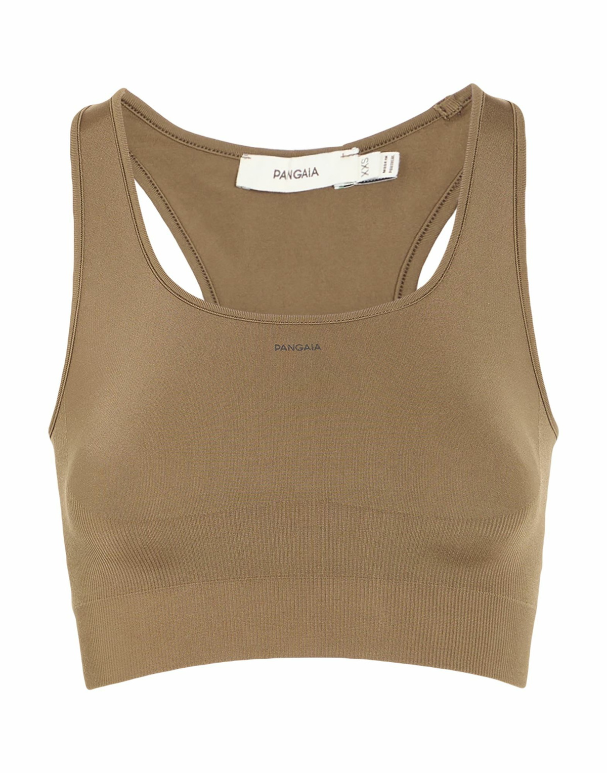 Pangaia Womens Top Khaki