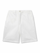 Dunhill - Straight-Leg Cotton-Twill Chino Shorts - White