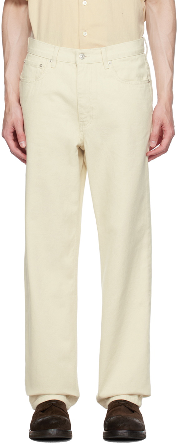 Dunst Off-White Low-Rise Jeans