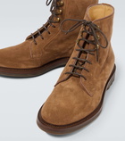 Brunello Cucinelli Suede lace-up boots