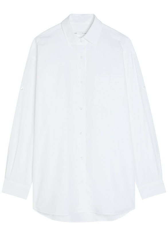 Photo: Agolde X Maria Mcmanus Cotton-poplin Shirt White
