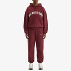 MKI Women's Arch Hoodie Presented by END. in Burgundy/White