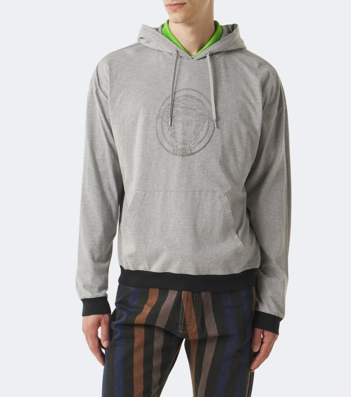 Versace Medusa cotton jersey hoodie