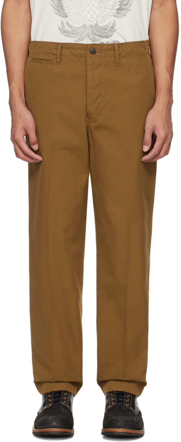visvim Tan Dalton Trousers Visvim