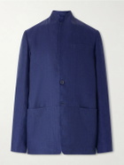 SEASE - Ellen Linen and Cotton-Blend Blazer - Blue