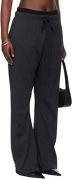 Fear of God ESSENTIALS Gray Holiday Jersey Flare Lounge Pants