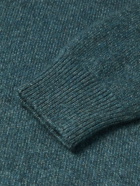 Brioni - Brushed Cashmere and Silk-Blend Sweater - Blue