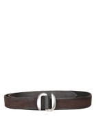 Orciani Suede Double Brown Belt
