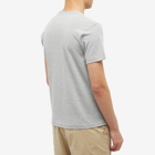 FDMTL Men's Circle Patch T-Shirt in Grey