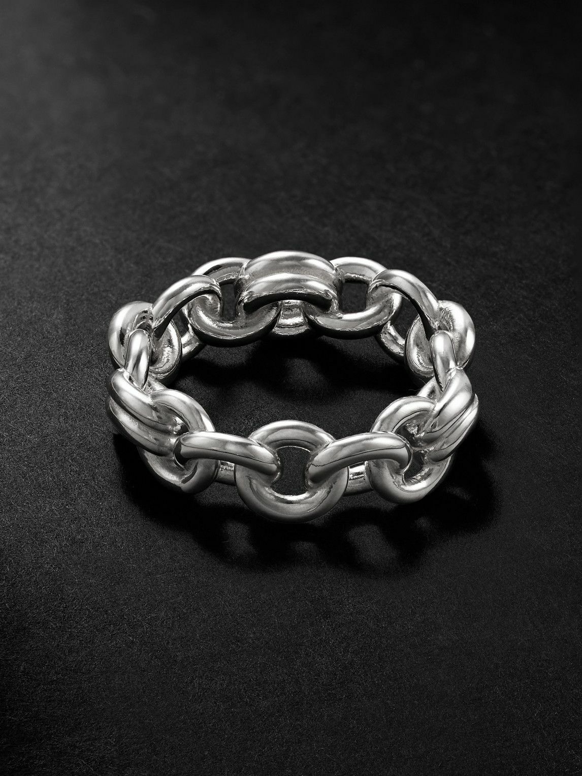 Spinelli Kilcollin - Large Fused Serpens Sterling Silver Ring - Silver