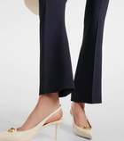 Valentino Cady Couture high-rise flared pants