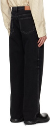 Recto Black Theo Washed Jeans