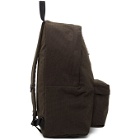 Raf Simons Brown Eastpak Edition R Patch Pakr Backpack