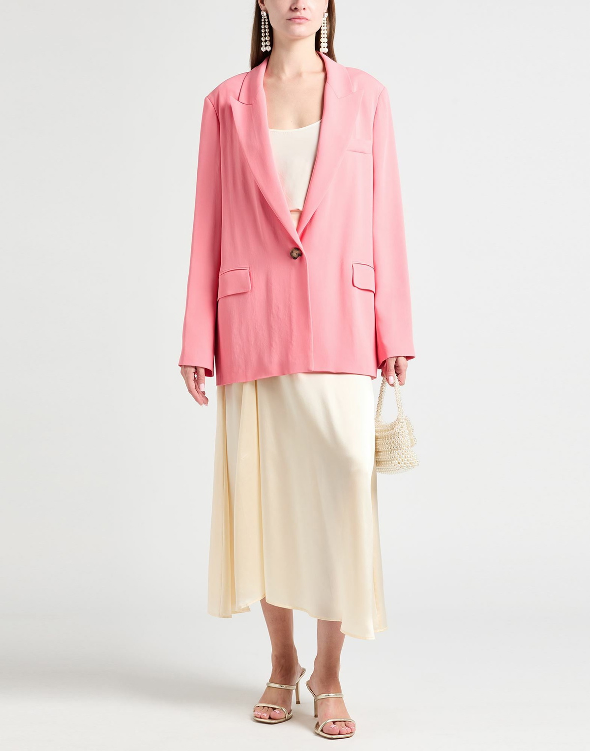 Peserico Womens Blazer in Pink