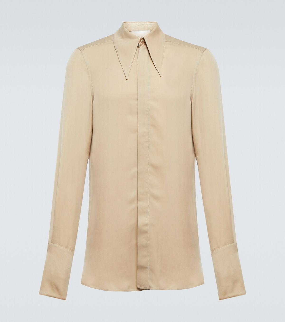 King & Tuckfield - Cupro shirt