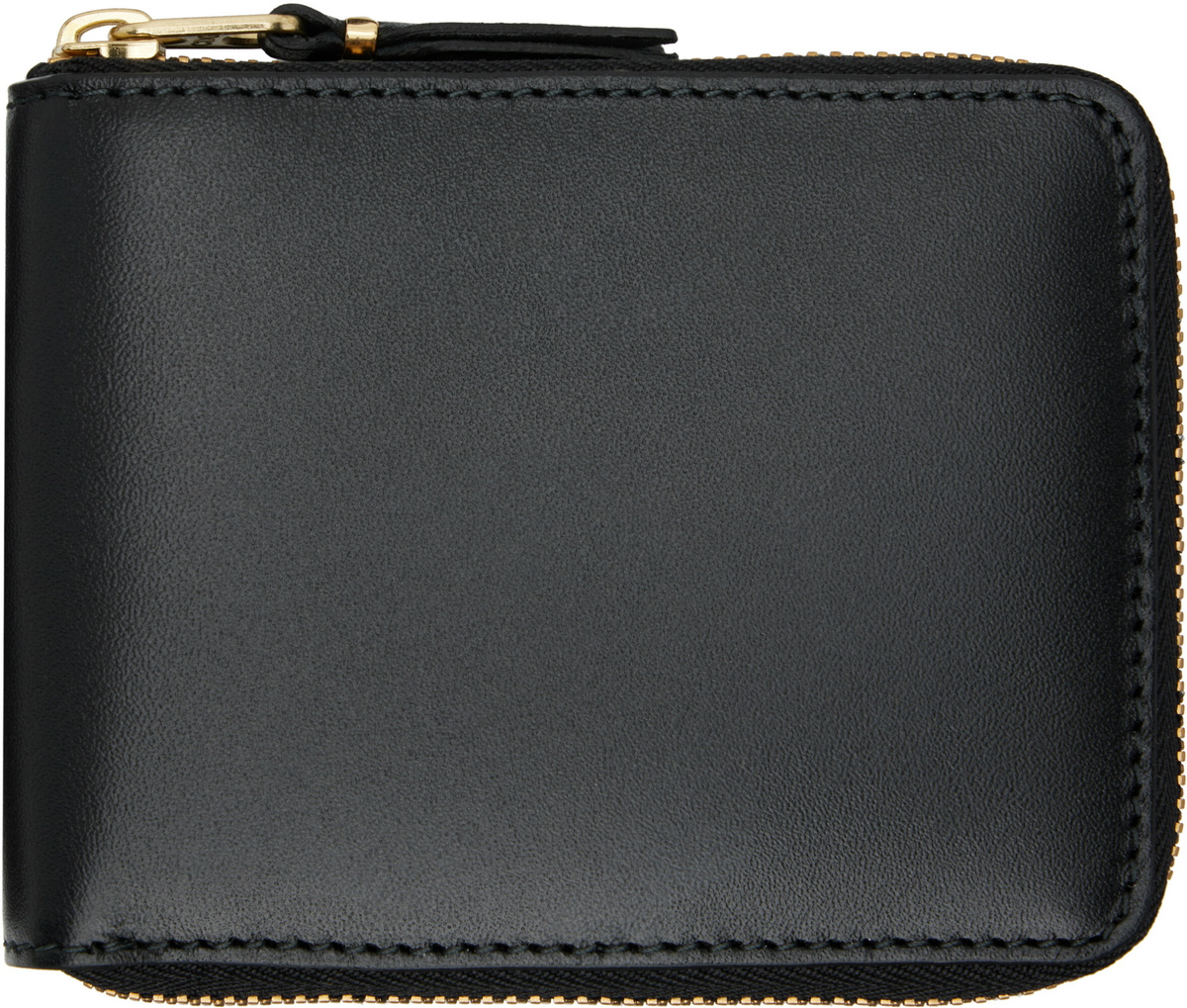 COMME des GARÇONS WALLETS Black Classic Leather Wallet