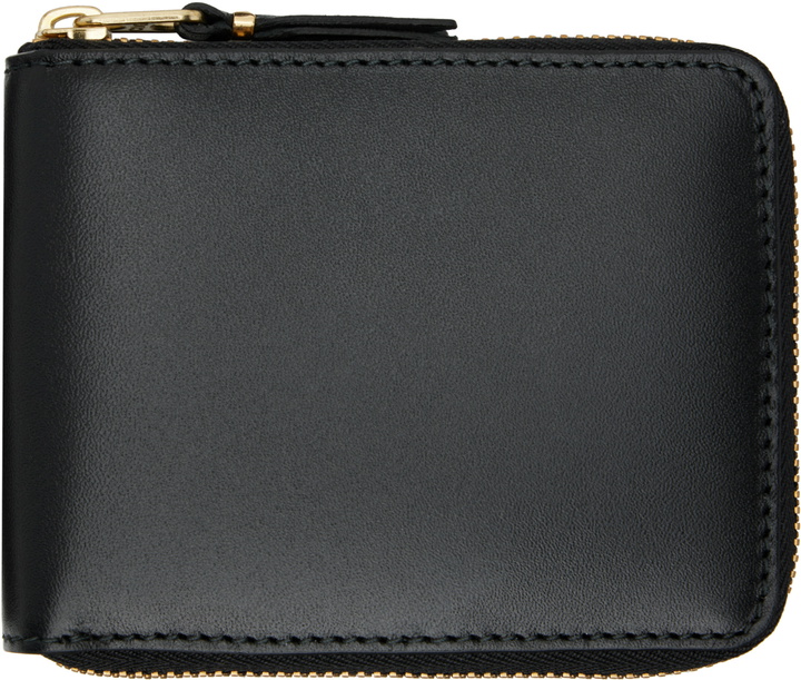 Photo: COMME des GARÇONS WALLETS Black Classic Leather Wallet