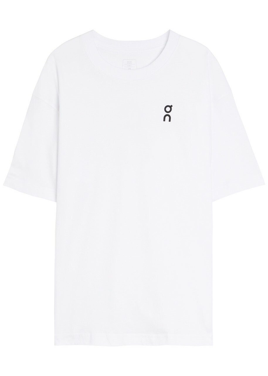 ON Club T Logo Cotton T-shirt White