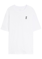 ON Club T Logo Cotton T-shirt White