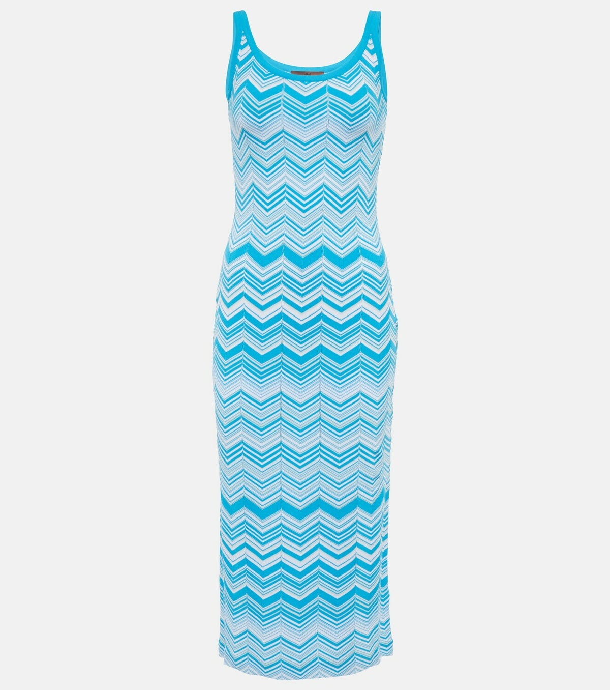 Missoni - Zig-zag knit midi dress Missoni