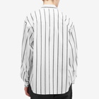 MKI Men's Striped Shirt in Black Stripe