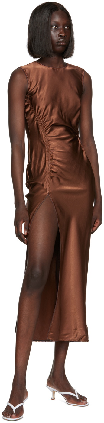 Anna October Brown Shu Maxi Dress