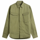 Maharishi Men's Hemp Custom Shirt in Olive Og-107F