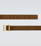 Acne Studios Reversible leather and suede belt
