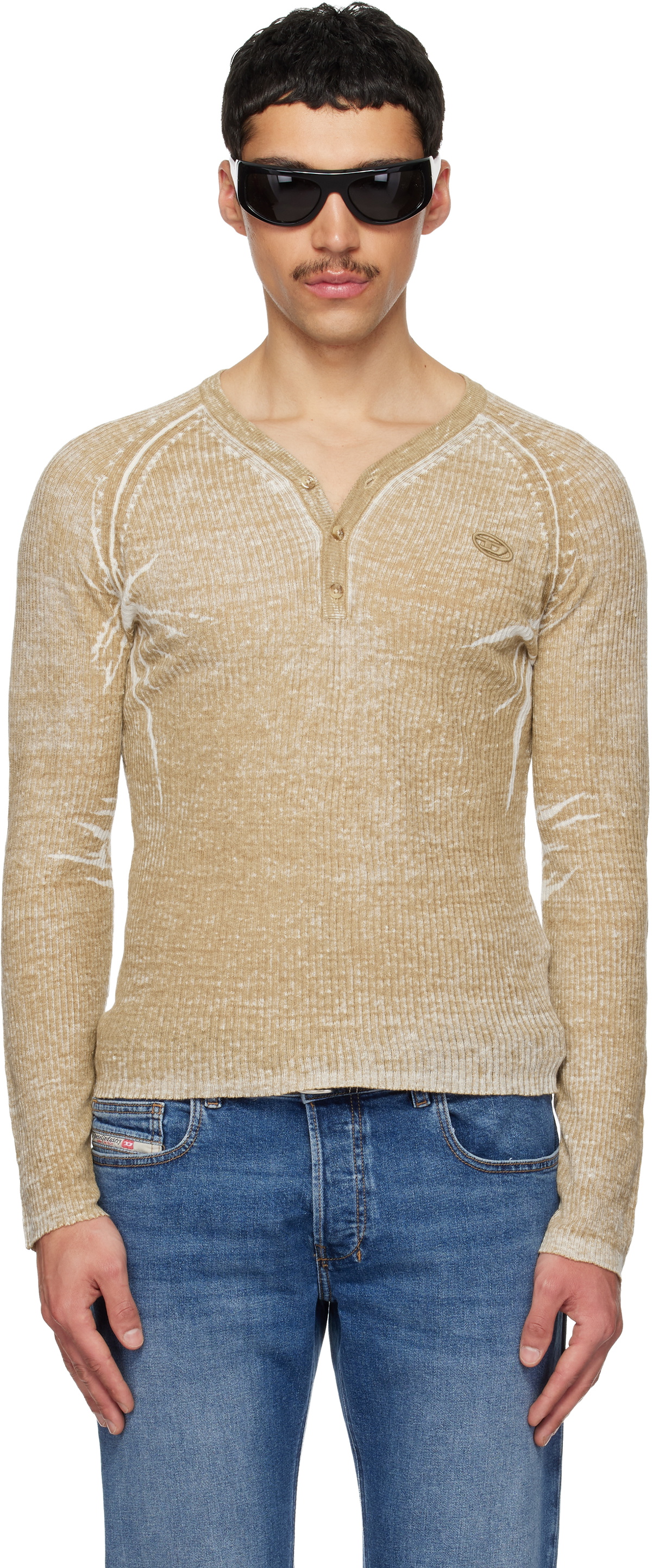 Diesel Beige K-Zenon Henley