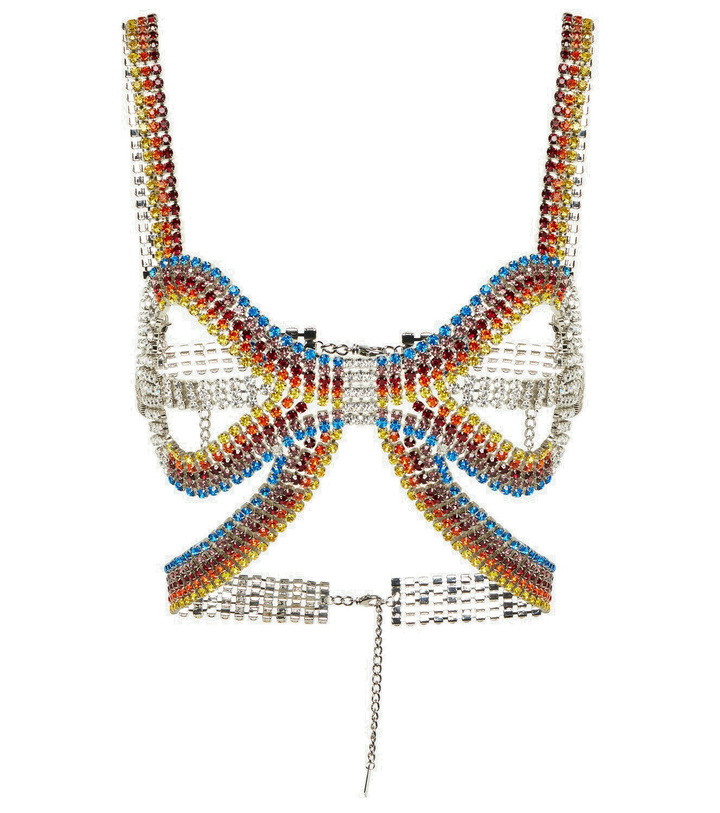 Photo: Area - Crystal-embellished bralette