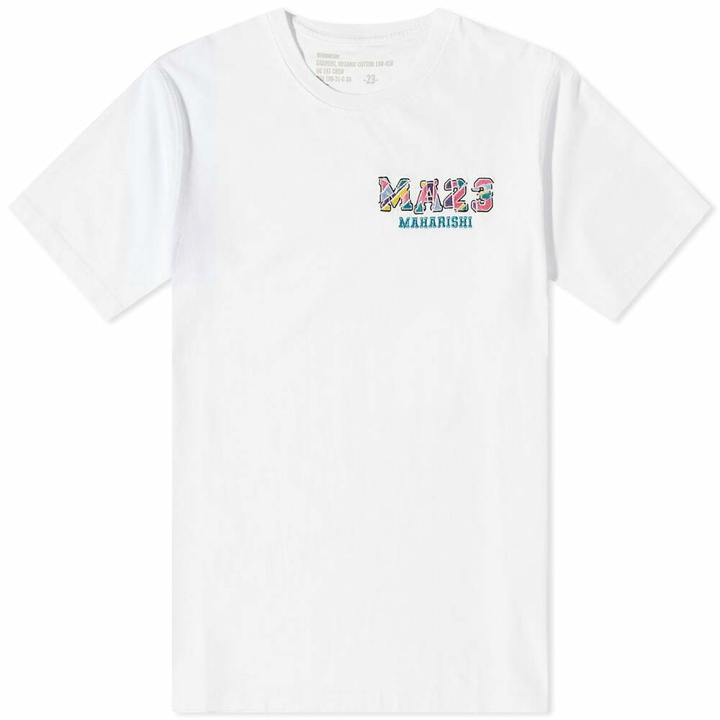 Photo: Maharishi Men's MA23 Embroidered T-Shirt in White