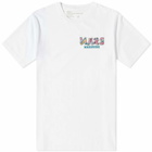 Maharishi Men's MA23 Embroidered T-Shirt in White