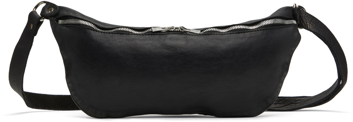 Guidi Black Q10M Belt Bag Guidi