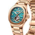 Waldhoff Navigator Automatic Blue Mother of Pearl Dial Mens Watch MW-22-FM