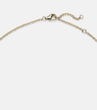 Yvonne Léon Lion 9kt gold pendant necklace with gemstones