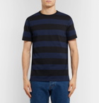 A.P.C. - Archie Striped Cotton-Jersey T-Shirt - Navy