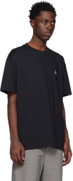 Nike Black Embroidered T-Shirt