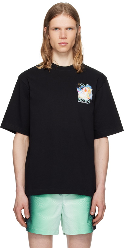 Photo: Casablanca Black Galactic Connection T-shirt