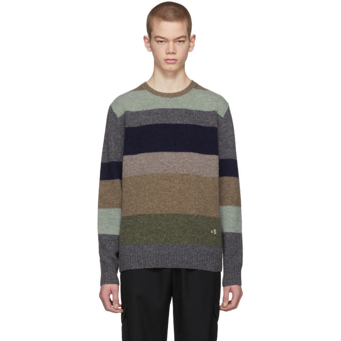 Photo: Acne Studios Multicolor Striped Nicoul Sweater