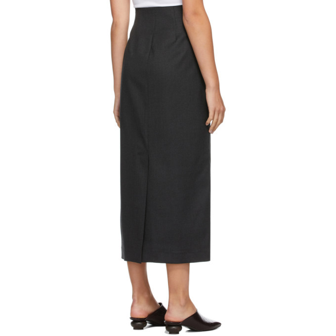 [LOW CLASSIC] / ☆ 25SS CLASSIC H-LINE SKIRT / GREY LOW CLASSIC Grey H-Line Skirt Low Classic