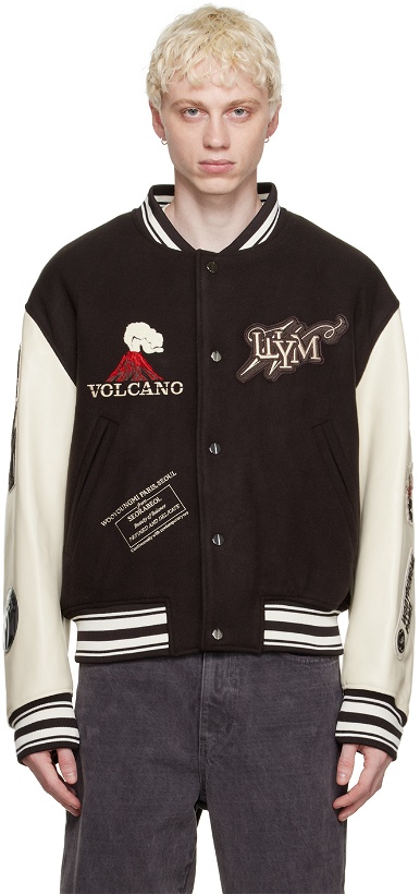 Photo: Wooyoungmi Brown Volcano Bomber Jacket